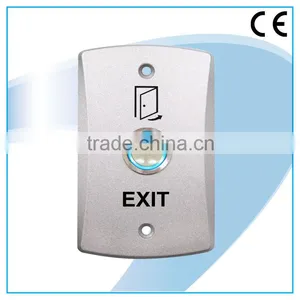 CE Zinc Alloy Exit Push Button With Blue LED thumbnail-1