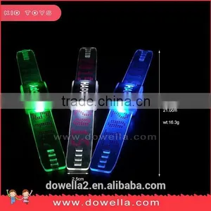 Funny Design Waterproof Silicone Bracelet Watch With Led Chain Bracelet thumbnail-1
