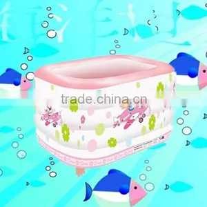 6P Material Square Green Pool Inflatable Pool Plastic Pool for Baby thumbnail-3