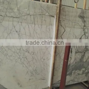 High Quality Statuarietto White Marble, Calacatta Black Marble/calacatta Gold Marble, Italy White Marble Slab thumbnail-4
