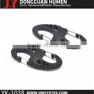 S Biner for Hiking, Eight Shape Carabiner Hook, Climbing Carabiner thumbnail-1