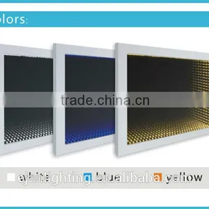 CE IP44 Bathroom Wall Mounted Rectangular Defogger Led Infinity Mirror With Light thumbnail-5
