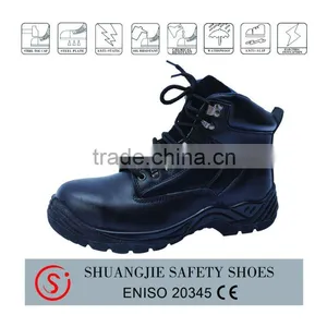 Waterproof Buffalo Leather Steel Toe Safety Shoes thumbnail-1