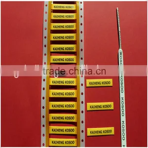 High Flame Retardance VW-1 Permanent Identification Polyolefin Cable Marker Sleeve /cable Marker Tags thumbnail-2