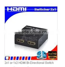 HDMI 2x1 Bi-directional Switch With 2 LED and Display Working Port thumbnail-1