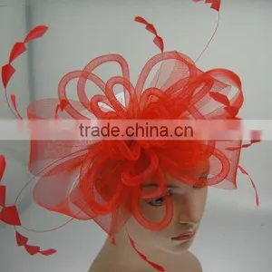 Ladies Wholesale Hair Accessories Sinamay Base Hair Fascinators thumbnail-1