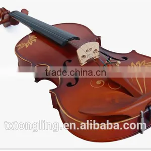 Quality Art Student Carved Violin TL-004 thumbnail-3