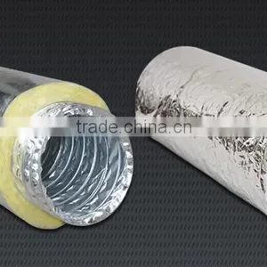16~48KG/M3 Air Conditioning Rectangular Aluminium Insulation Flexible Duct thumbnail-3
