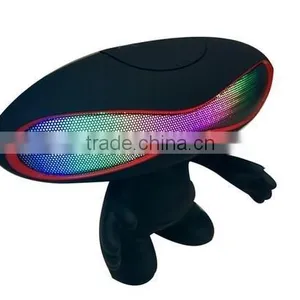 2015 New Hot Selling Doll Stand Football LED Bluetooth Speaker Support TF Card USB Phone Radio Aux thumbnail-3