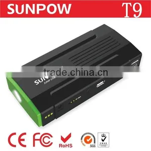 Sunpow 13600mAh Lithium Battery Power Bank 12V Auto Portable Mini Car Booster Multi-Function 12v Car Jump Starter thumbnail-1