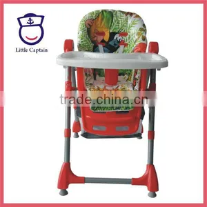 Plastic Folding Metal High Chairs and Tables for Children Furniture Child Chair thumbnail-1