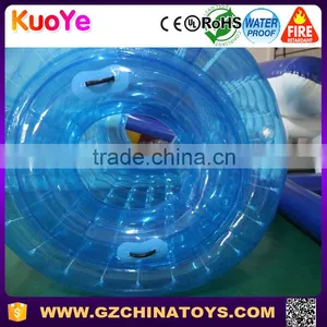 TPU/ PVC Bule Big Water Walker Inflatable Water Roller thumbnail-4