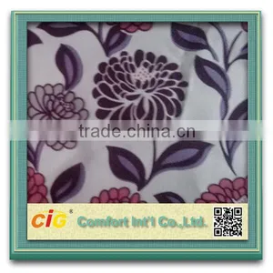 Flower Plain Chenille Upholstery Sofa Fabric thumbnail-1