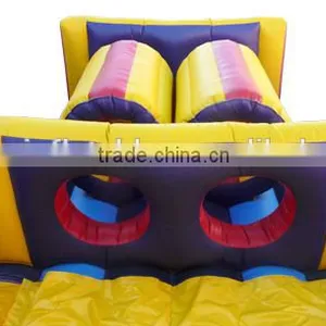 50ft Long Cheap Kids Obstacle Course Inflatable Equipment for Fun thumbnail-6