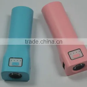 Plastic Torch Led Light 18650 Cell Single Power Bank thumbnail-2