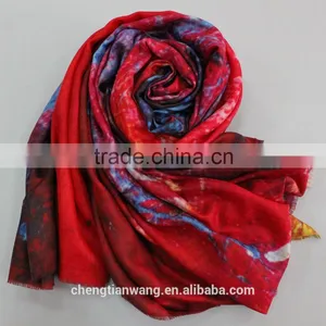 2015 Best Selling Women Wool Scarf Soft Touch Fashionb Shawl Scarf thumbnail-1
