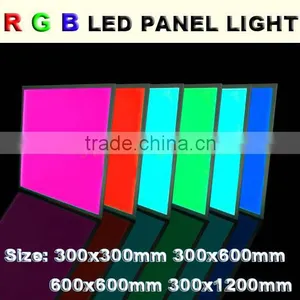 RGB LED Panel Light, Dimmable, Round, Square thumbnail-1