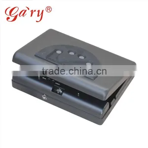 Wholesale- MD500 Micro Vault Digital Code Jewelry Car Handgun Pistol Portable Security Storage Steel Mini Safe Box / Gun Vault thumbnail-1