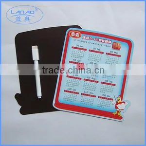 Calendar Promotion Fridge Magnet With Marker Pen thumbnail-1