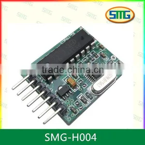SMG-H004 DC3v-5V 15mA Learning Code 433.92mhz Remote Control RF Receiver Module thumbnail-1