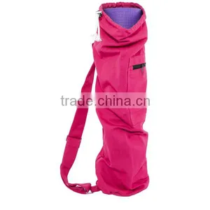 Fitness Drawstring Canvas Duffel Waterproof India Yoga Mat Bag thumbnail-2