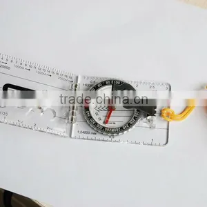Map Measure Compass /climbing Device/folded Compass thumbnail-1