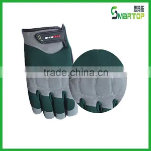 Winter Synthetic Leather Synthetic Leather Glove Coat thumbnail-1