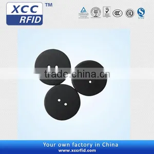 13.56mhz Laundry Tag Rfid Button Tag thumbnail-1