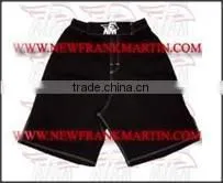 Mens Mma-Board Short Black Plain FM-896-g-4 thumbnail-1