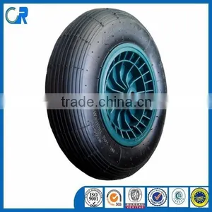 Cheap Inflatable Pneumatic 400-8 Air Rubber Wheel for Wheelbarrow thumbnail-2