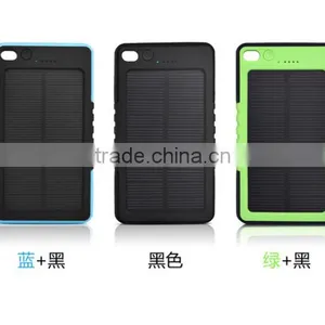 Hot 8000mah Portable Mobile Solar Power Bank With Dual USB Made in China thumbnail-1