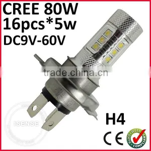 2015 High Power Wholesale Blue Red White Covers Choosen Crees 80w 9v 12v 24v 60v Led h4 Headlights Fog Light Led Light thumbnail-1