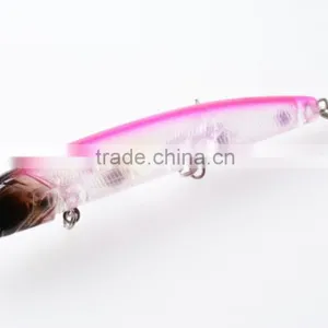 Crank Long Minnow Fishing Lures Hard Bait Plastic Crankbait 12.5CM 15.6G Artificial Fish Pesca Tackle Swimbait thumbnail-3
