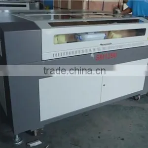 SSM1290 120*90 100W Cheap Double Heads Plywood Wood Mdf Engraving Cardboard Cutting High Quality Laser Engraving Machine Quality Choice thumbnail-2