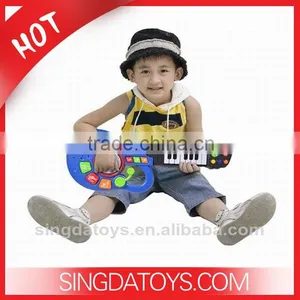 Hot Selling Funny Music Instrument Kids Electric Guitar thumbnail-1