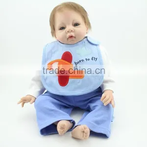 Catoon Eco-friendly Washable Newborn Reborn Doll Bibs 0-2 Years Old Babies Custom Baby Waterproof Bibs thumbnail-2
