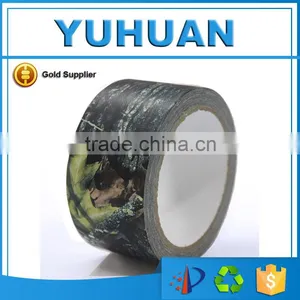 100% Cotton Cloth and Syntheic Rubber Adhesive Camo Cloth Tape From Kunshan Factory thumbnail-1