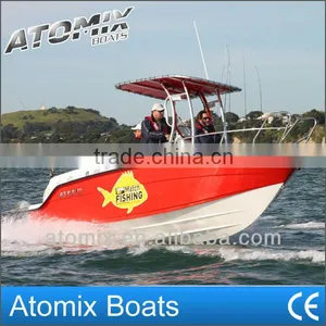 6m Fiberglass Fishing Boat With Outboard Engine (600 Center Console) thumbnail-6