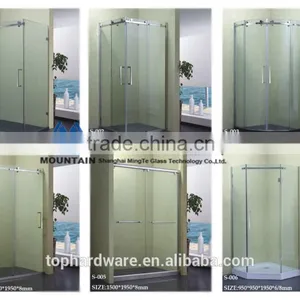 High Quality Frameless Shower Doors/Shower Room Sliding Enclosure thumbnail-2
