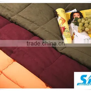 Colorful Pongee Polyester Hometextile Micro Fiber Quilt Hotel Alternative Print Flower Style Comforter Shell thumbnail-1