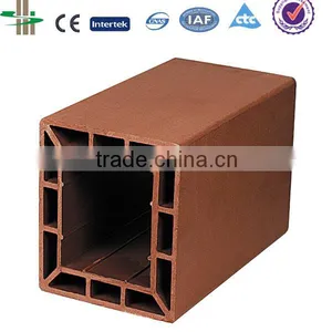 Plastic Composite WPC Fencing Post/wpc Rail Fence/wpc Outdoor Fence thumbnail-1