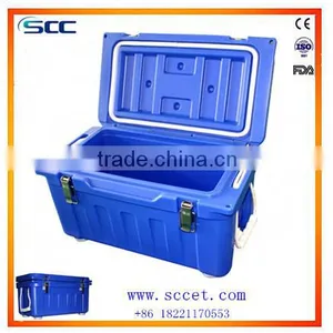 Rotational Molded Insulated Ice Cooler Box Supplier With High Quality Ice Chest thumbnail-1