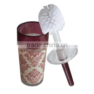 Plastic Toilet Brush With Holder thumbnail-3