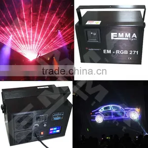 5w Rgb Full Color Laser Show,text Laser Light ,programmable Laser Light thumbnail-1