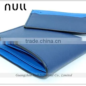 Big Capacity Factory Blue Color Leather Magic Wallet for Men thumbnail-3