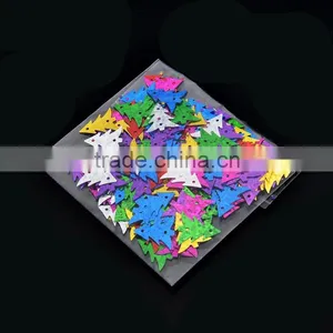 Laser Multi-color Christmas Tree Sequins thumbnail-2