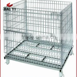 Folding Steel Storage Cages & Wire Rolling Storage Cage thumbnail-1