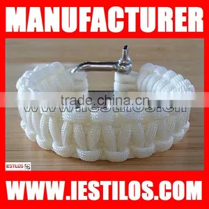 Wholesale 550 Paracord Metal Buckle Survival Paracord Bracelet Buckle thumbnail-1