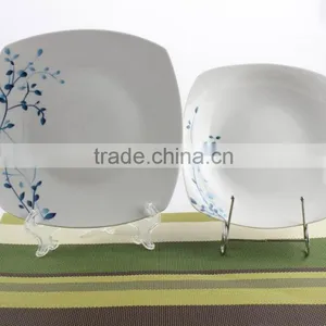 Mexican Style Square Shape Porcelain Dinnerware Ceramic Dinner Set thumbnail-2