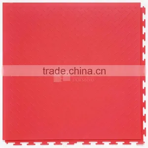 Factory Wholesale Entertainment Place Junyi Easy Lock Plastic PVC Vinyl Interlocking Flooring Mats thumbnail-1